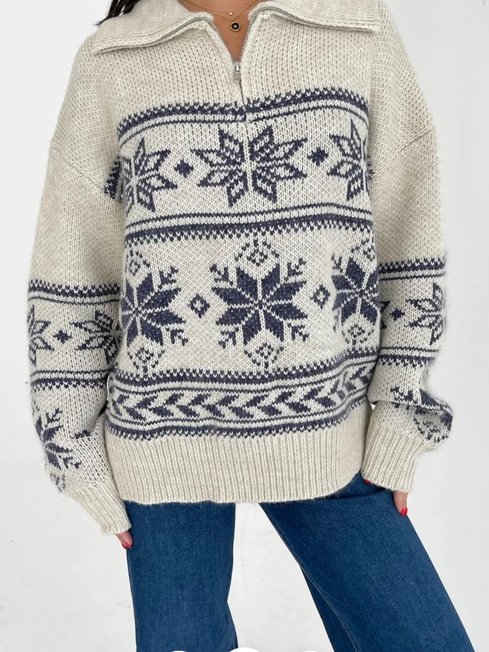 Grey Bandit Tahoe Zip Up Sweater